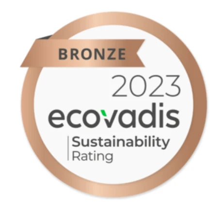 祝贺beat365唯一官方网站荣获EcoVadis铜奖